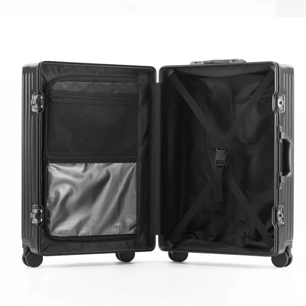Nan Xiang 007 20 Inch Expandable Large Capacity Handle Spinner TSA Lock Laptop Travel Trolley Suitcase Luggage - Black