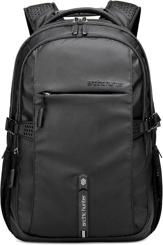 Arctic Hunter B00388 Multi Functional 15.6-inch Laptop Office Travel Backpack Bag - Black
