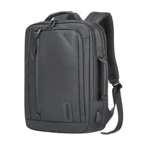 Arctic Hunter 1500346 Business Bag Office Laptop Travel USB Port Backpack - Black
