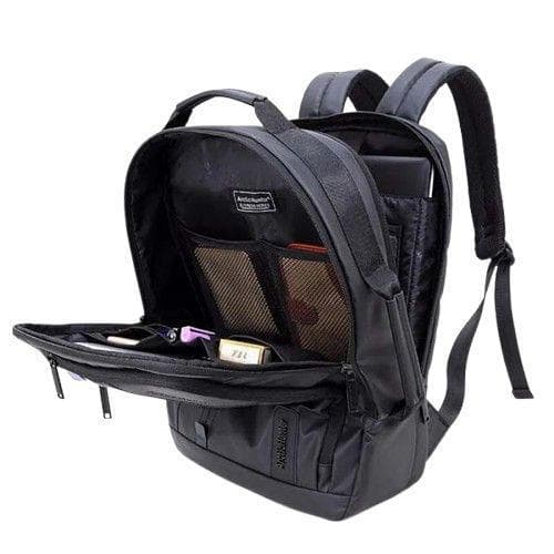 Arctic Hunter 1500346 Business Bag Office Laptop Travel USB Port Backpack - Black