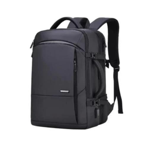 Shaolong 2020-1# 19-Inch Premium Quality Business Travel Laptop Expandable Backpack - Black