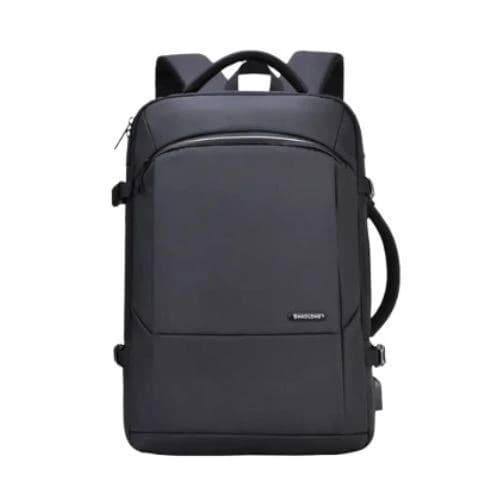 Shaolong 2020-1# 19-Inch Premium Quality Business Travel Laptop Expandable Backpack - Black