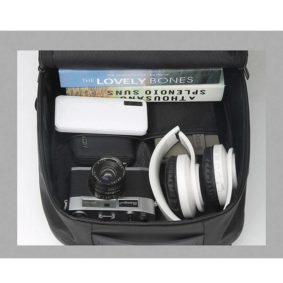 Arctic Hunter GB00328 Waterproof Laptop Business and Professional Travel Backpack - Black