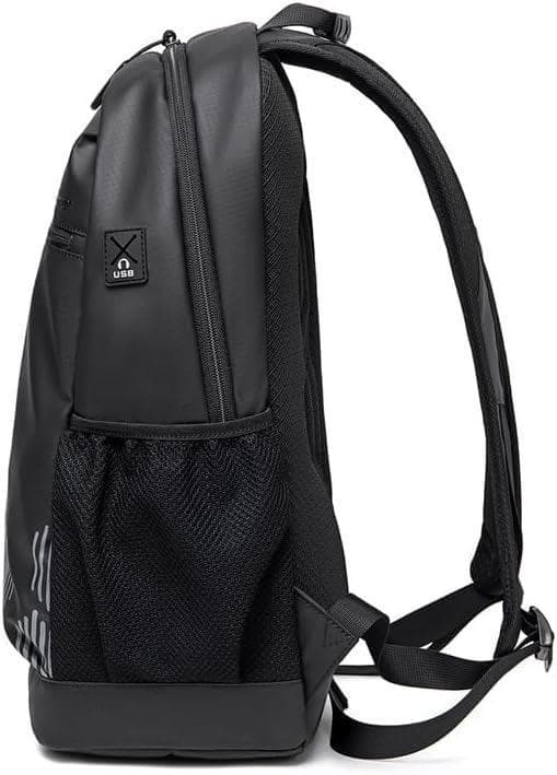 Arctic Hunter B00489 Casual Backpack Water Resistant College School Bag with Built in USB - Blue