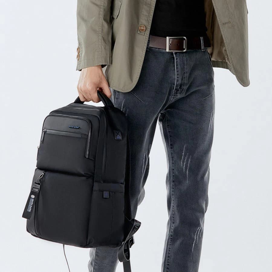 Arctic Hunter B00477 Waterproof Anti Theft Backpack 15.6inch Laptop Compartment - Blue