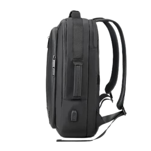Arctic Hunter 1500362 Laptop Travel Business Backpack With USB Port - Black