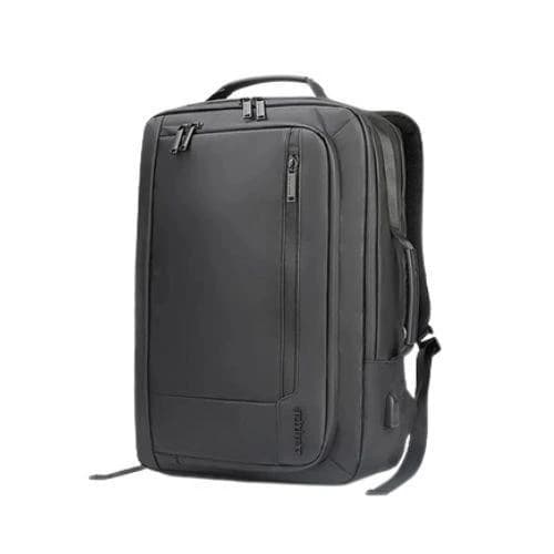 Arctic Hunter 1500362 Laptop Travel Business Backpack With USB Port - Black