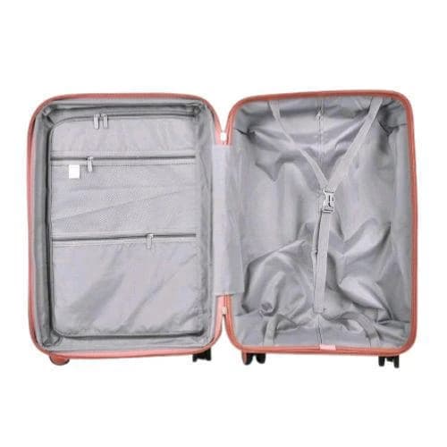 ADWARD POLO 24″ TSA Lock Family Size Travel Trolley Luggage – Model 001 (Black, Pink, Purple, Navy Blue)