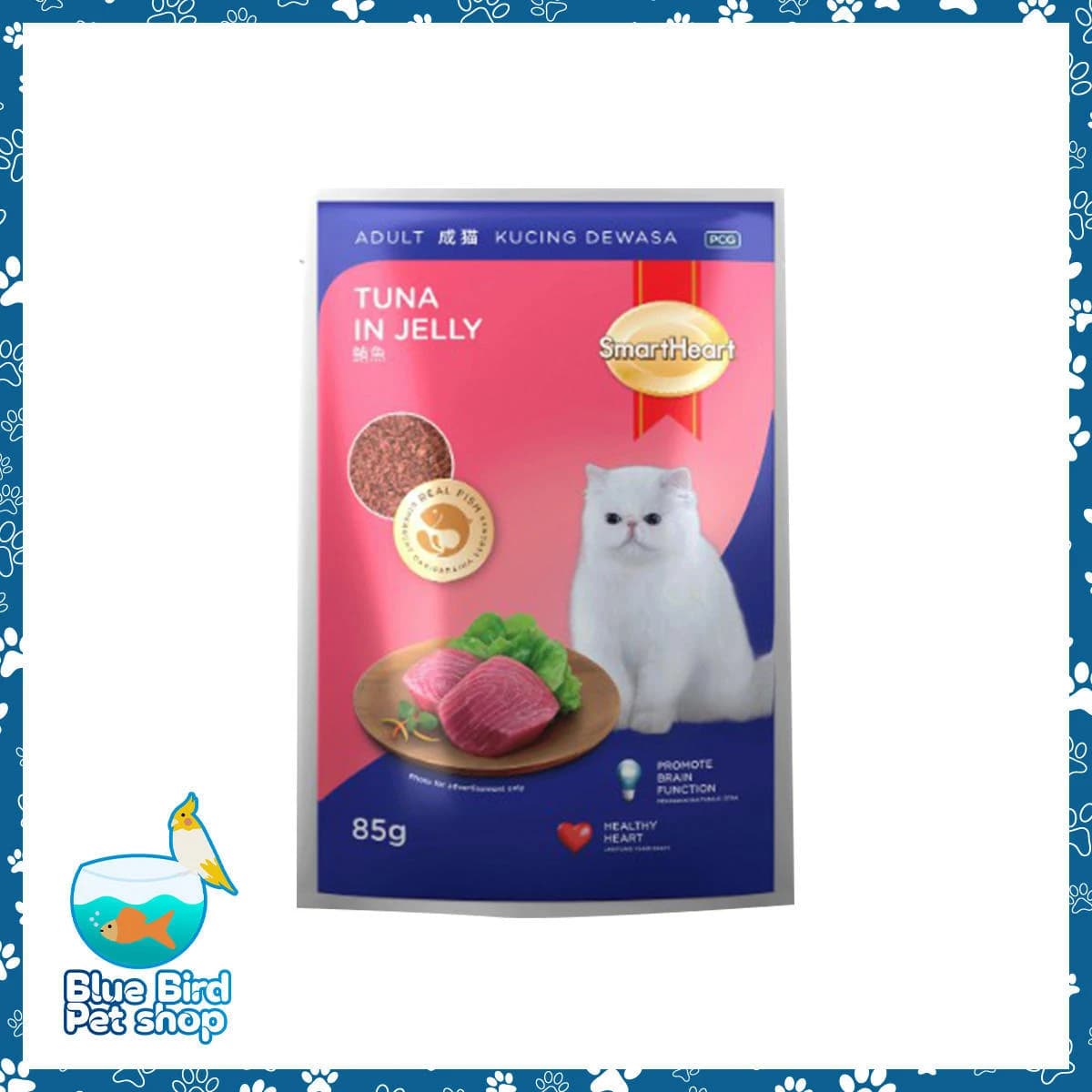 SmartHeart Adult Cat Pouch 85g