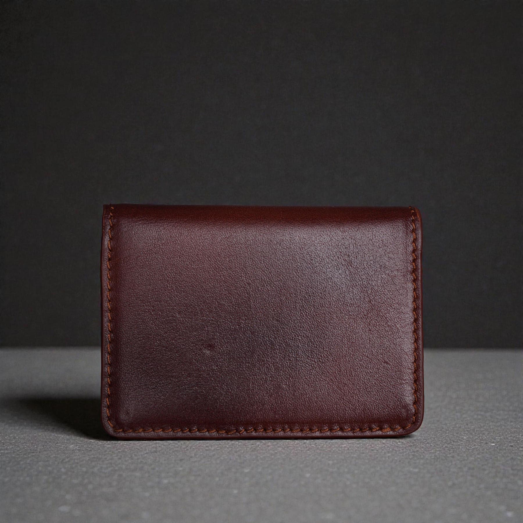 Zays Premium Leather Magnetic Card Holder - Slim and Eco-Friendly Mini Wallet for Unisex - Handmade Secure Compact and Stylish Design (ZCW112 - Antique Brown)