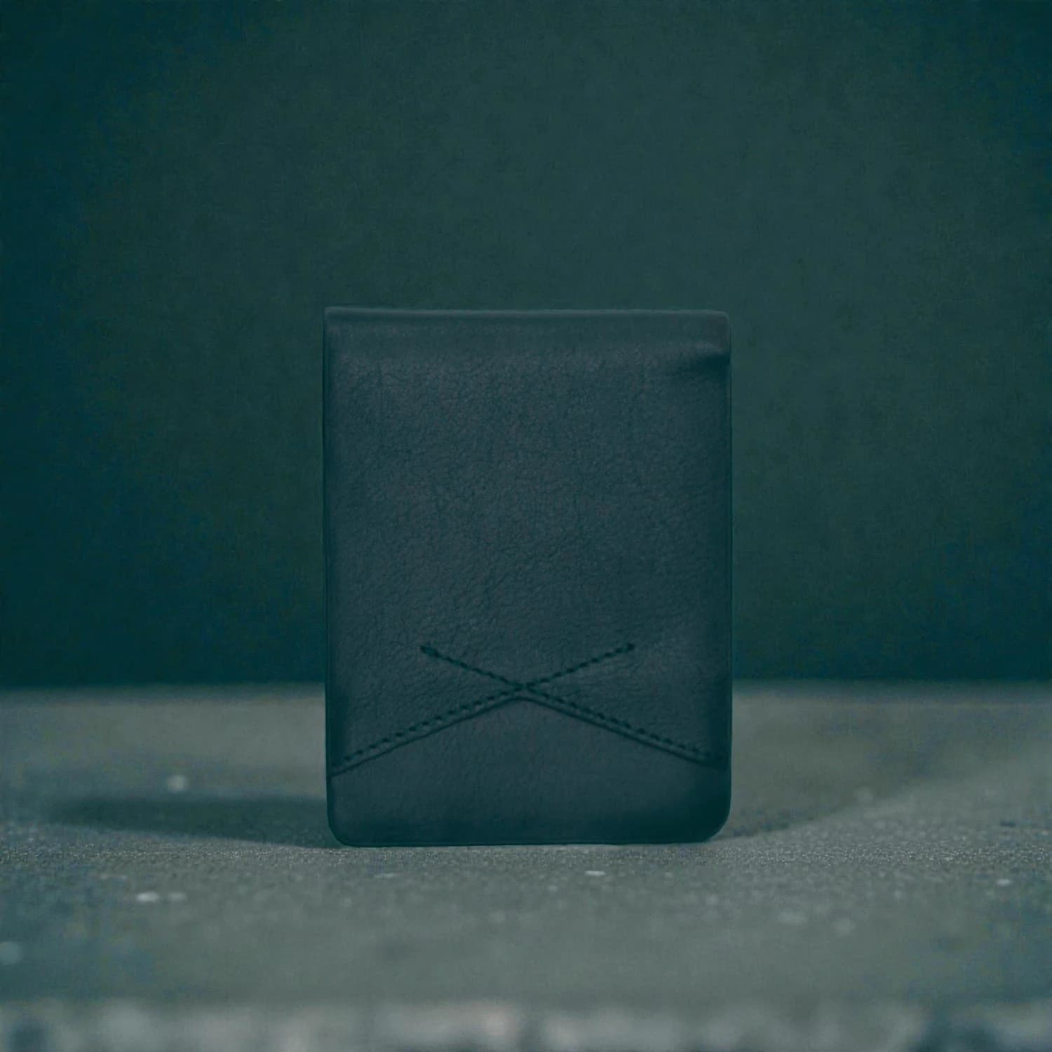 Zays Handcrafted Premium Leather Bifold Short Wallet ZSW105-Bottle Green