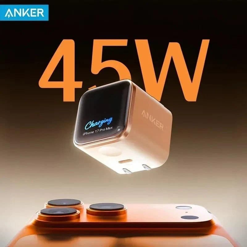Anker Nano A121D Smart Display 45W GaN Fast Charger - CN