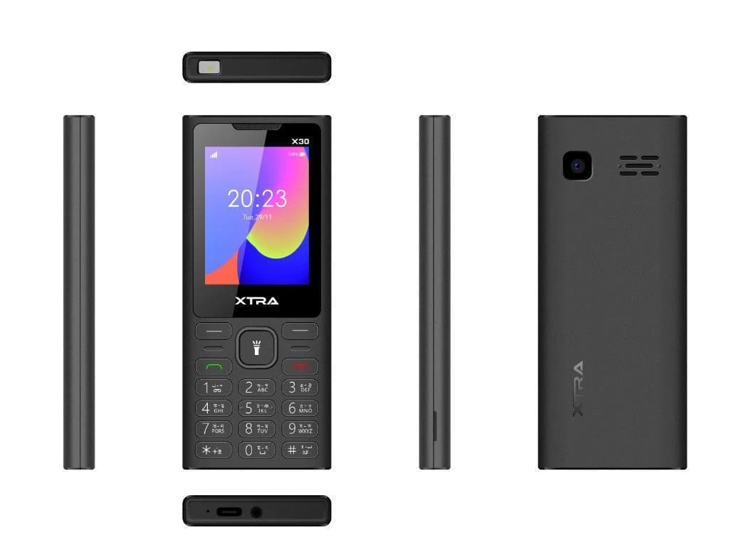XTRA X30 Ultra Light Weight Slim Feature Phone