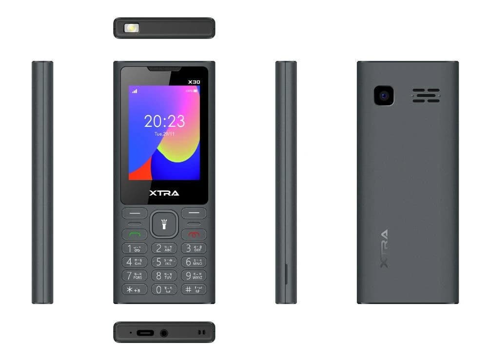 XTRA X30 Ultra Light Weight Slim Feature Phone
