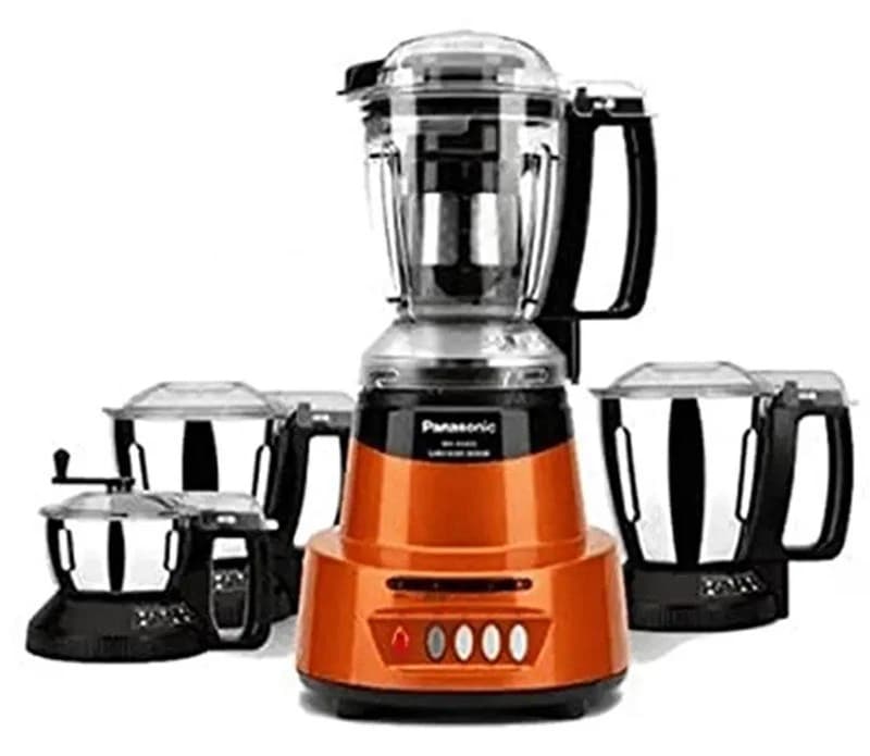 Panasonic MX-AV425 1500W Max 9-in-1 Super Mixer Grinder (4 Jars)-Red