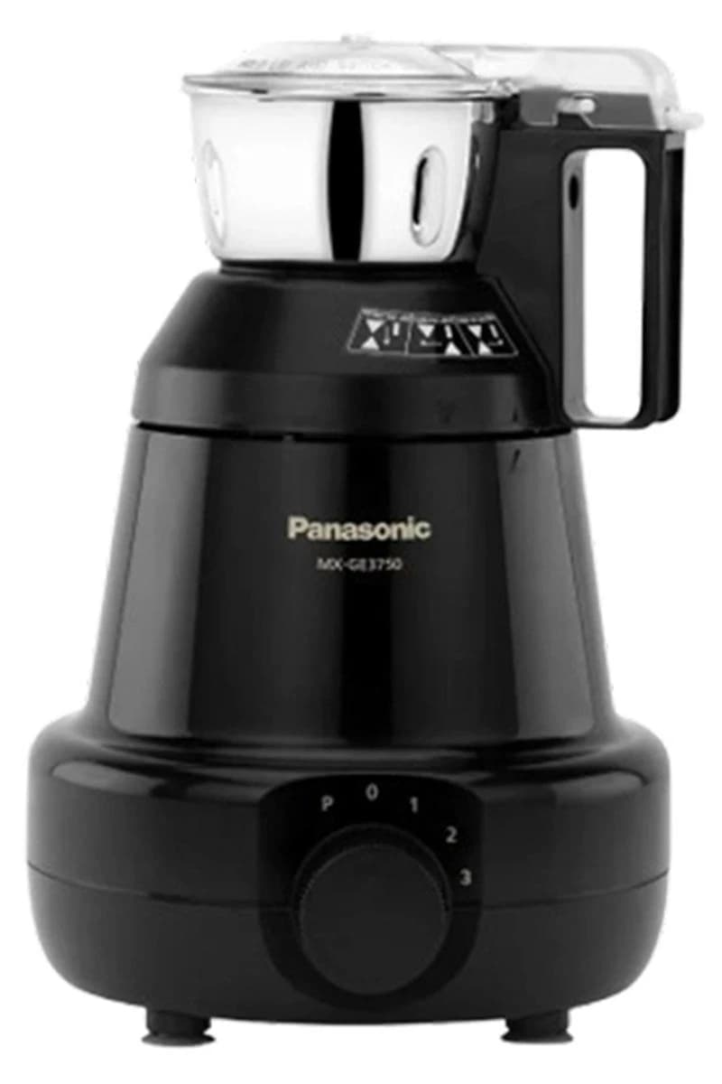 Panasonic 1200W 3 Jars Mixer Grinder (MX-GE3750)-Black