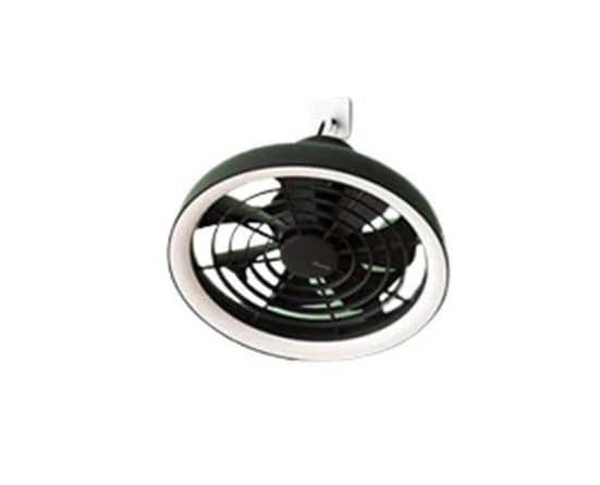 JISULIFE FA17 Outdoor LED Ceiling Fan With Long Tripod Stand