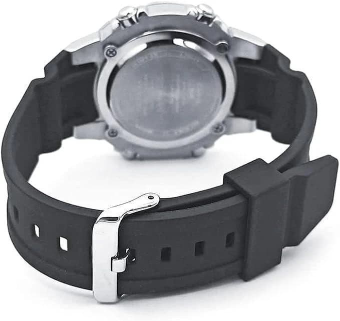 Casio AMW-870-1AVDF Illuminator Dual Time Fiber Belt Watch for Men