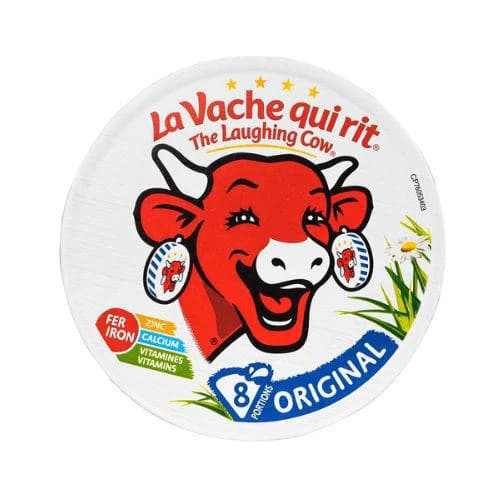 La Vache Qui Rit (The Laughing Cow) Spreadable Cheese 8 Portions 112g