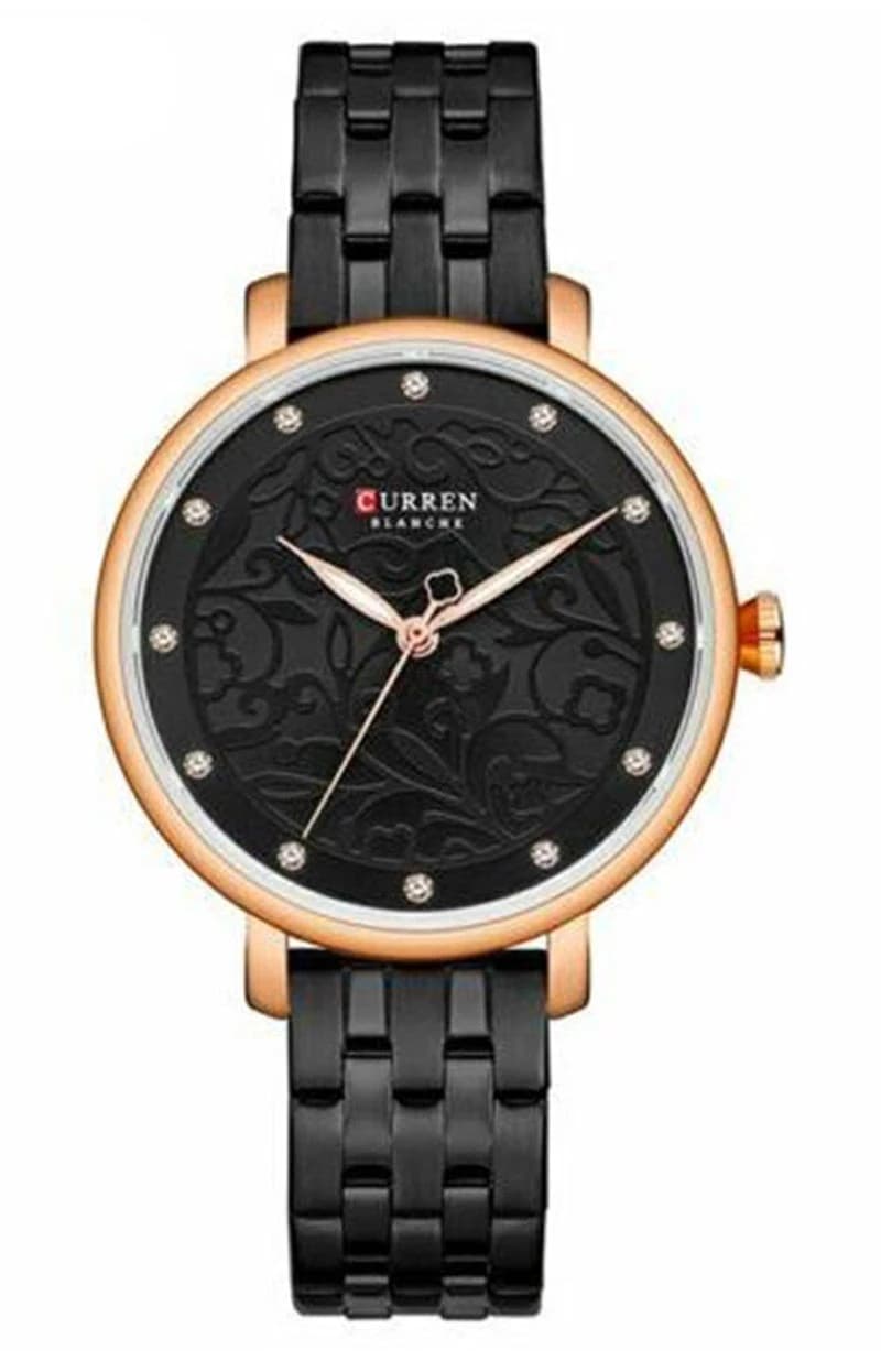 CURREN 9046BLK Black Women’s Watch -Black