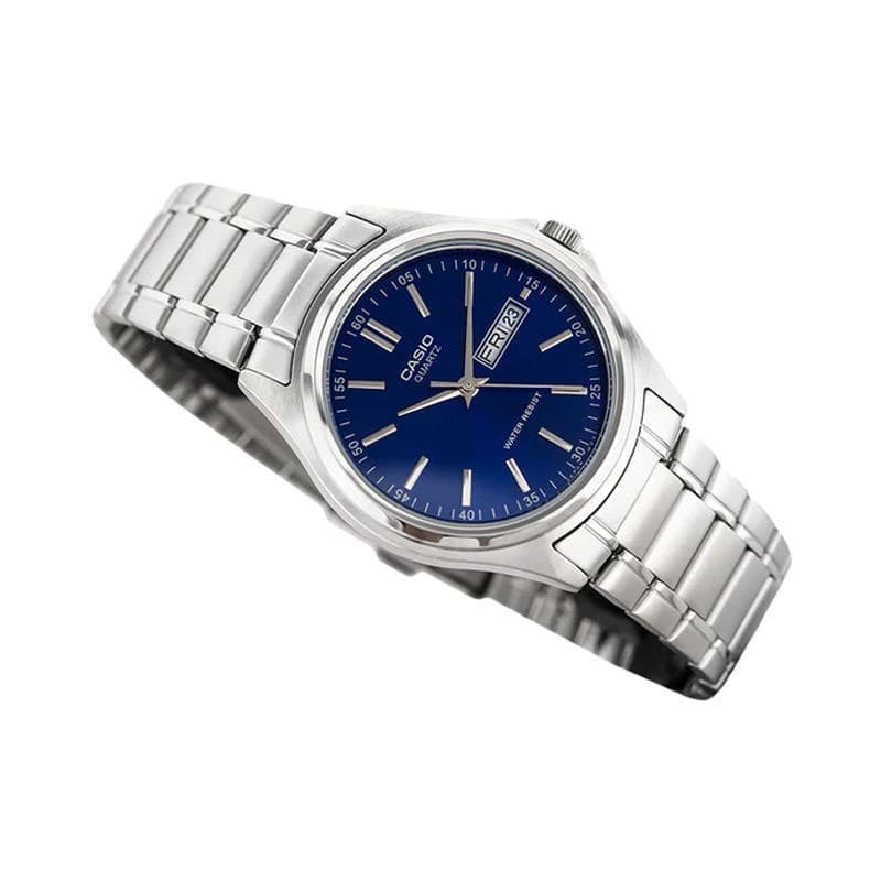 Casio Enticer Day Date Chain Men's Watch MTP-1239D-2ADF