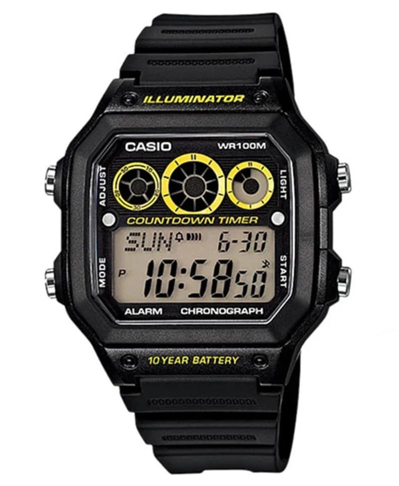 Casio Youth AE-1300WH-1AVDF Digital Men’s Watch