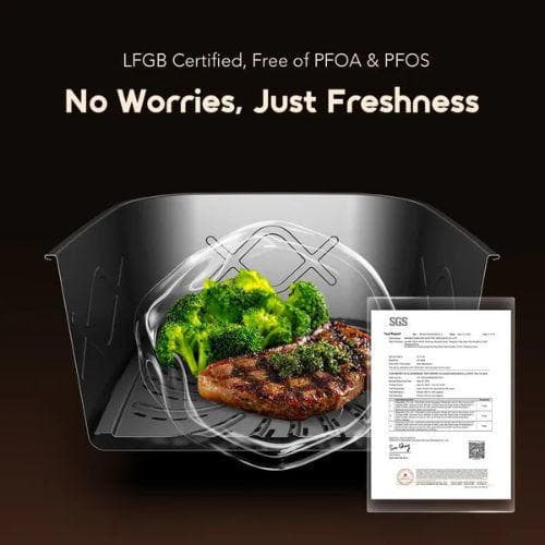 Oraimo NutriFry S1 Ultra 1500W 6L App Control Full Touchscreen Air Fryer (OAF-521A)