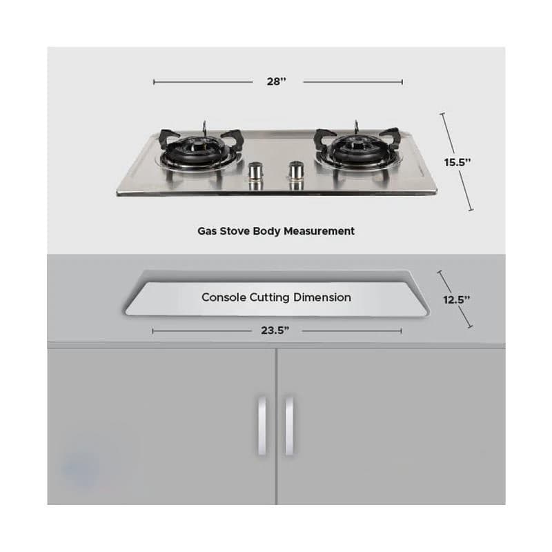 Gazi Smiss Gas Stove (EG-B720S)