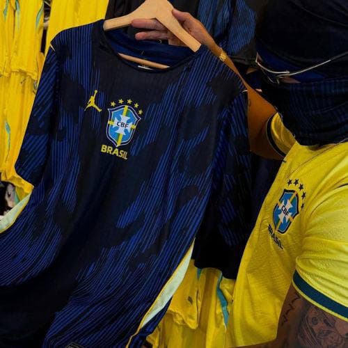 Brazil World Cup 2026 Away Kit Player Version
