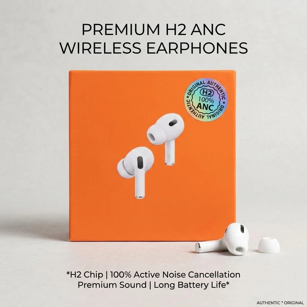 Airpodos Pro 3rd Generation ANC with Charging Cable (Master Edition)