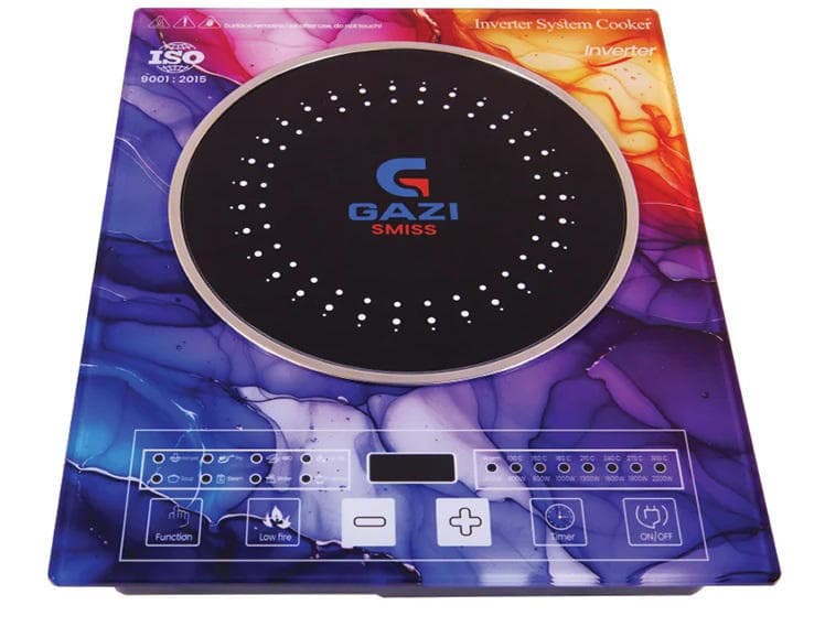 Gazi Smiss Infrared Cooker E-10 - with Power: 2200W। 220V-240V