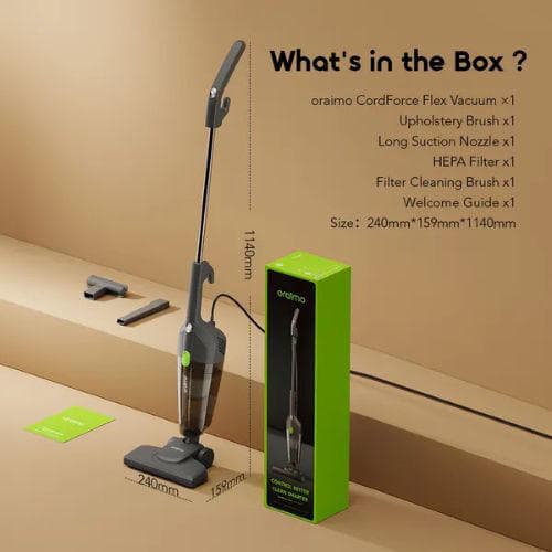 Oraimo CordForce Flex Corded 2-in-1 Stick Vacuum (OSV-252A)