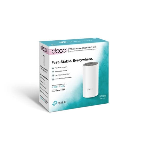 TP-Link Deco E4 AC1200 Whole Home Mesh Wi-Fi System (1 Pack)