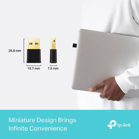 TP-LINK AX1800 Nano Wi-Fi 6 Wireless USB Adapter (Archer TX20U Nano)