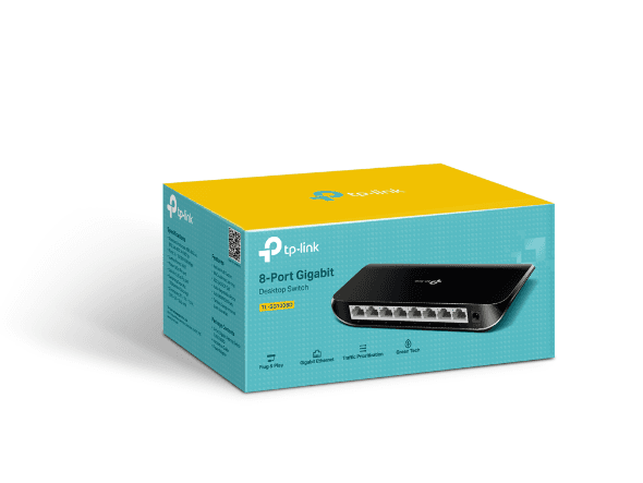TP-Link TL-SG1008D V8 8-Port Gigabit Desktop Switch
