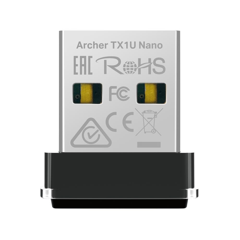TP-LINK AX300 Nano Wi-Fi 6 Wireless USB Adapter (Archer TX1U Nano)
