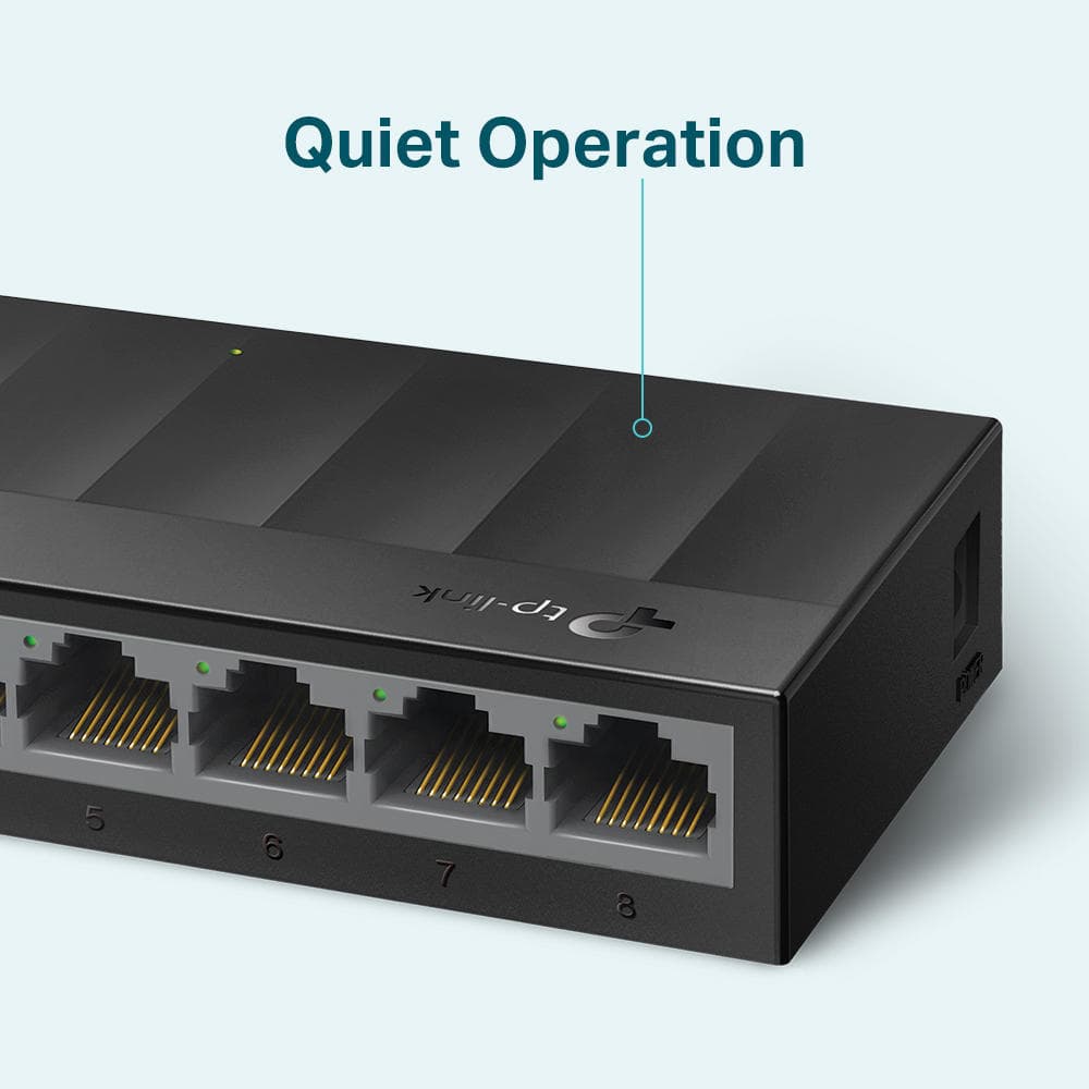 TP-Link LS1008G 8-Port 10/100/1000Mbps Desktop Switch