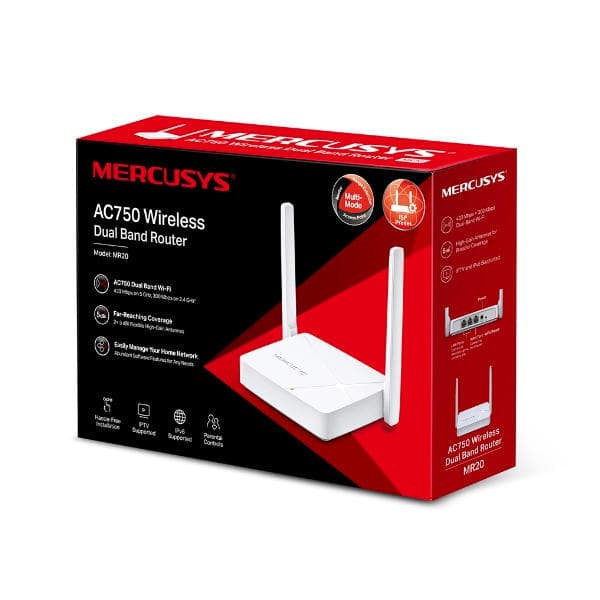 MERCUSYS MR20 AC750 Wireless Dual Band Router