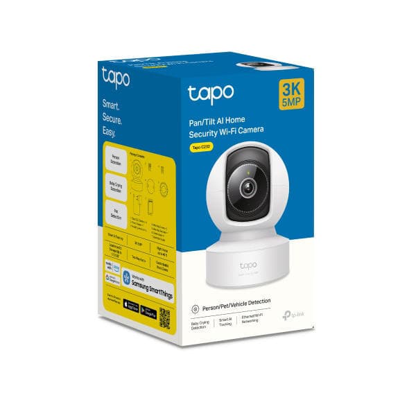TP-Link Tapo Tapo C232 Pan/Tilt Home Security Wi-Fi Camera
