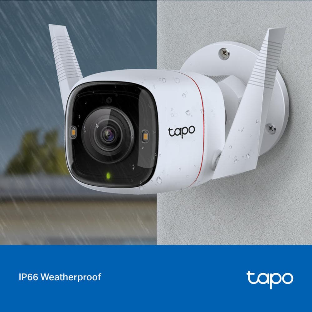 TAPO C320WS 4MP Outdoor Security WiFi Full-Color Night Vision Camera