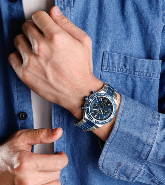 NAVIFORCE NF8049 Professional craftmanship timepeice Unique Temperament Chronograph dial Analog Watch