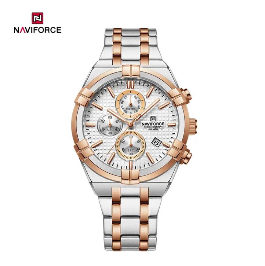 NAVIFORCE 8042 Men's Quartz Stainless Steel Wristwatch