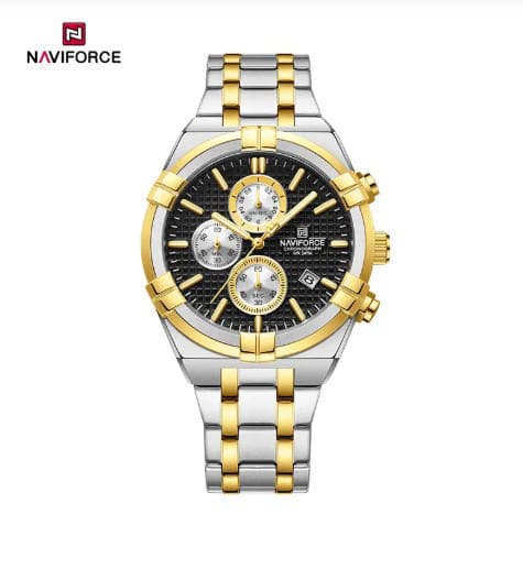 NAVIFORCE 8042 Men's Quartz Stainless Steel Wristwatch