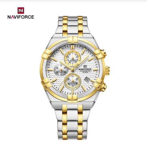 NAVIFORCE 8042 Men's Quartz Stainless Steel Wristwatch
