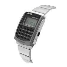 Casio CA-506-1DF Classic Calculator Silver Chain Watch