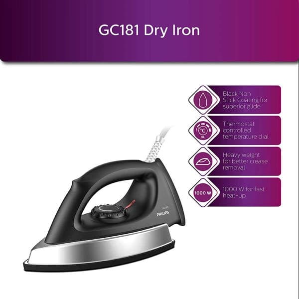 Philips GC181/80 Super Heavy Duty Dry Iron
