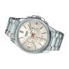 Casio Enticer Multifunction Silver Chain Watch MTP-1375D-7A2VDF
