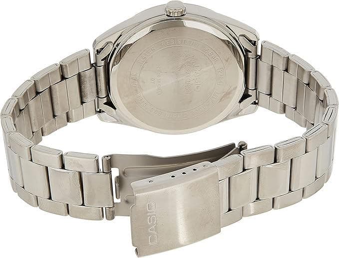 Casio Enticer Date Silver Chain Watch MTP-1302D-1A1VDF