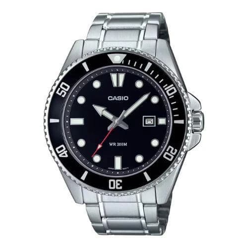 Casio Duro Date Chain Watch MDV-107D-1A1VDF