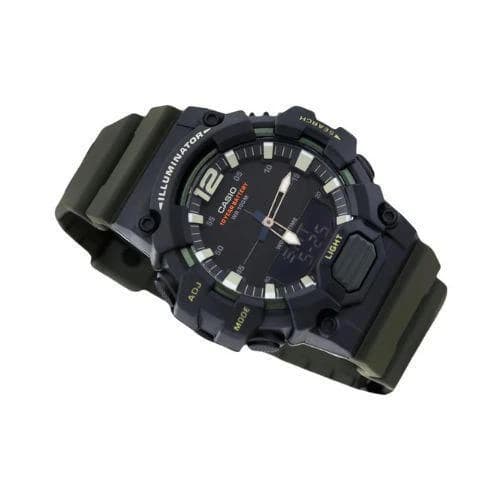 Casio Youth Dual Time Illuminator Resin Belt Watch HDC-700-3AVDF
